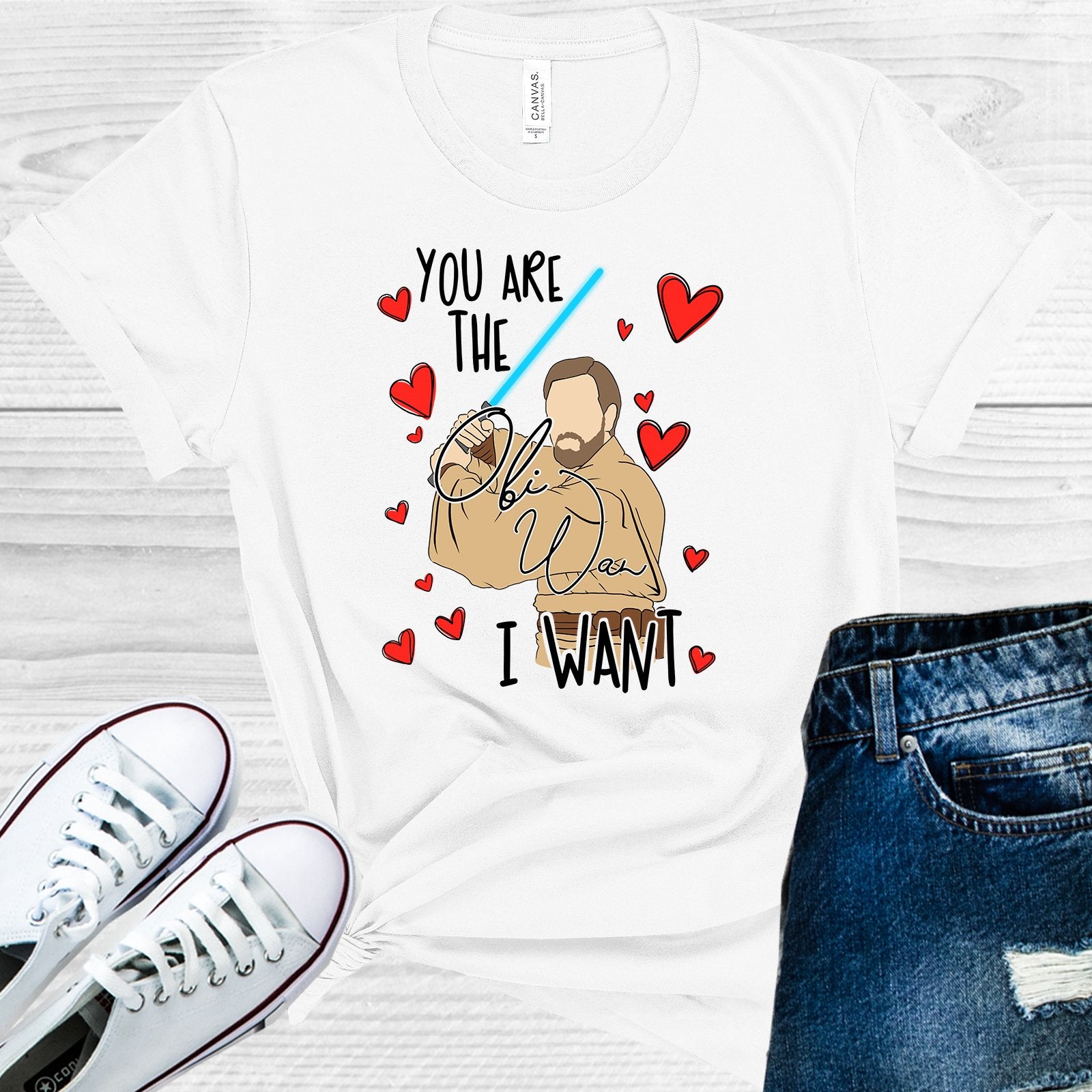You Are The Obi Wan I Want Graphic Tee Graphic Tee