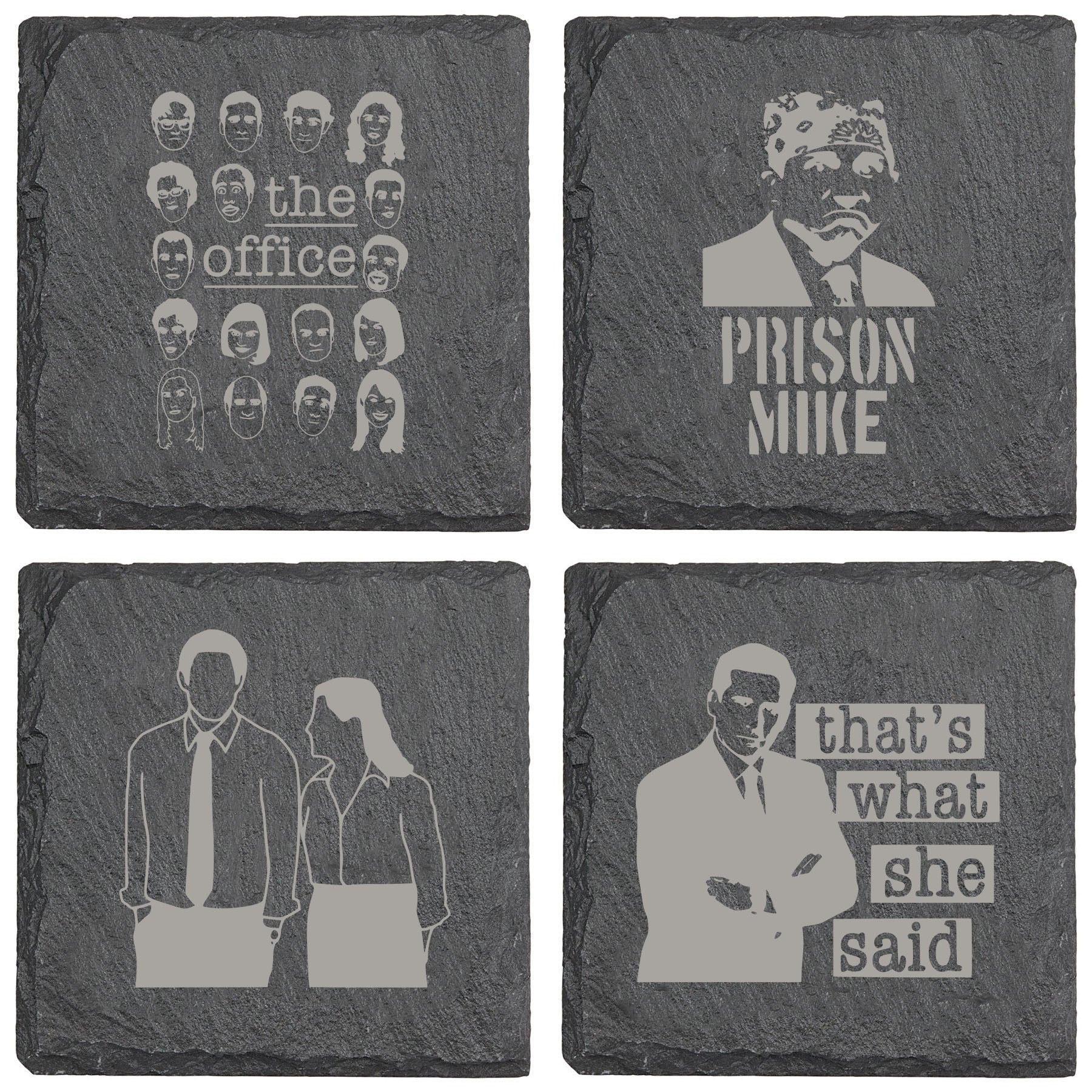 The Office Thats What She Said Slate Coaster