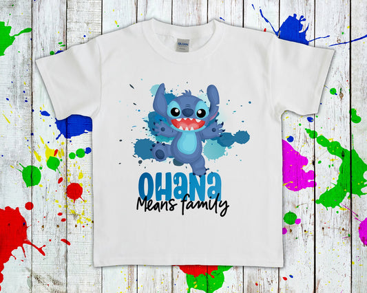 Ohana Means Family Graphic Tee Graphic Tee