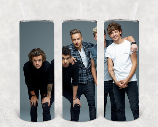 One Direction 20 Oz Skinny Tumbler