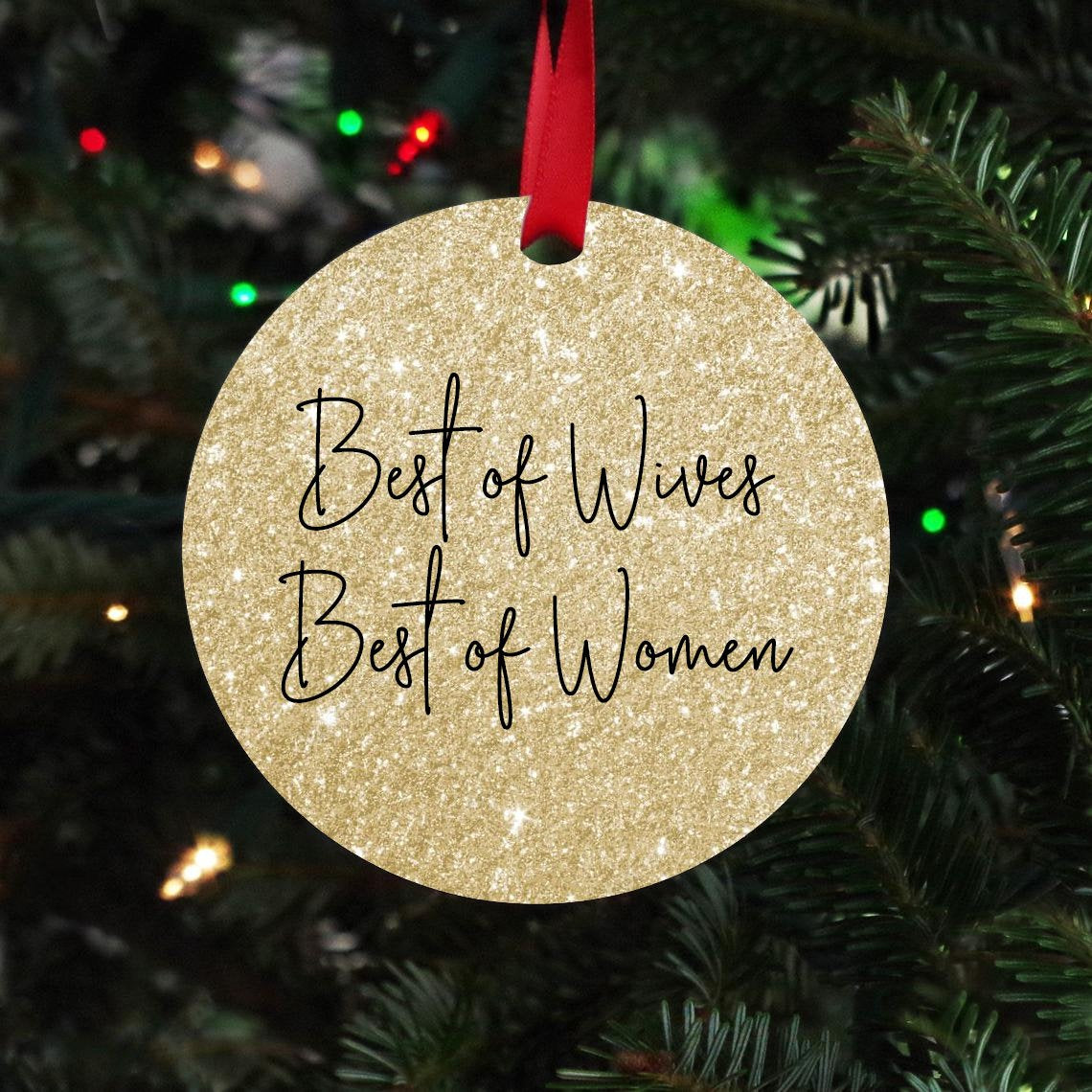 Best Of Wives Women Christmas Ornament