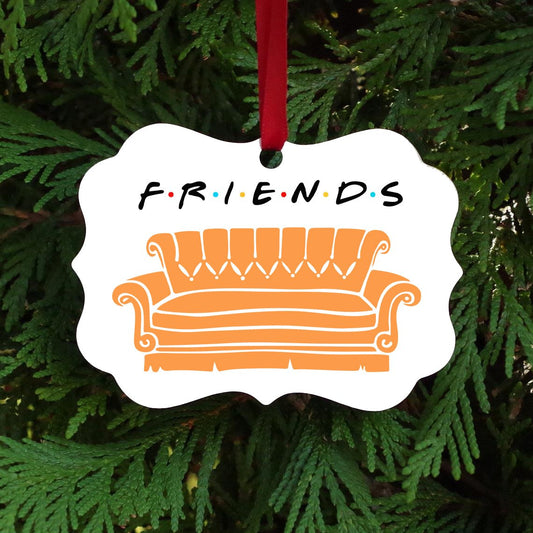 Friends Couch Christmas Ornament