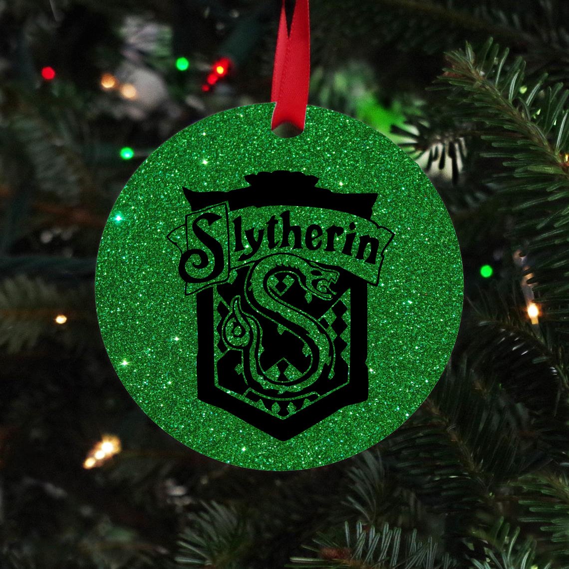Slytherin Harry Potter Christmas Ornament