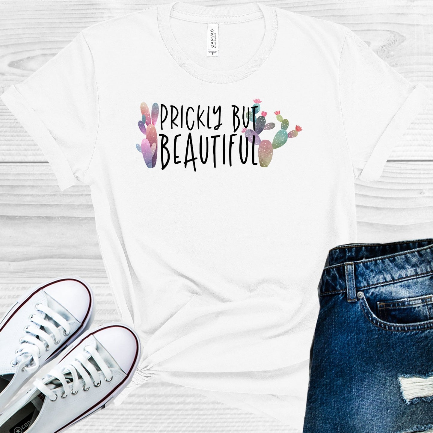 Prickly But Beautiful Graphic Tee Graphic Tee