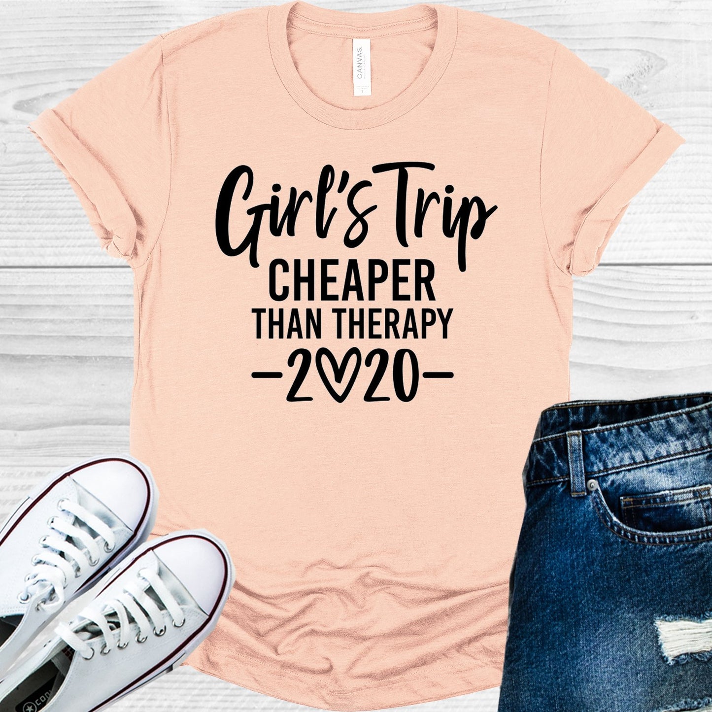 Girls Trip Cheaper Than Therapy 2020 Graphic Tee Graphic Tee