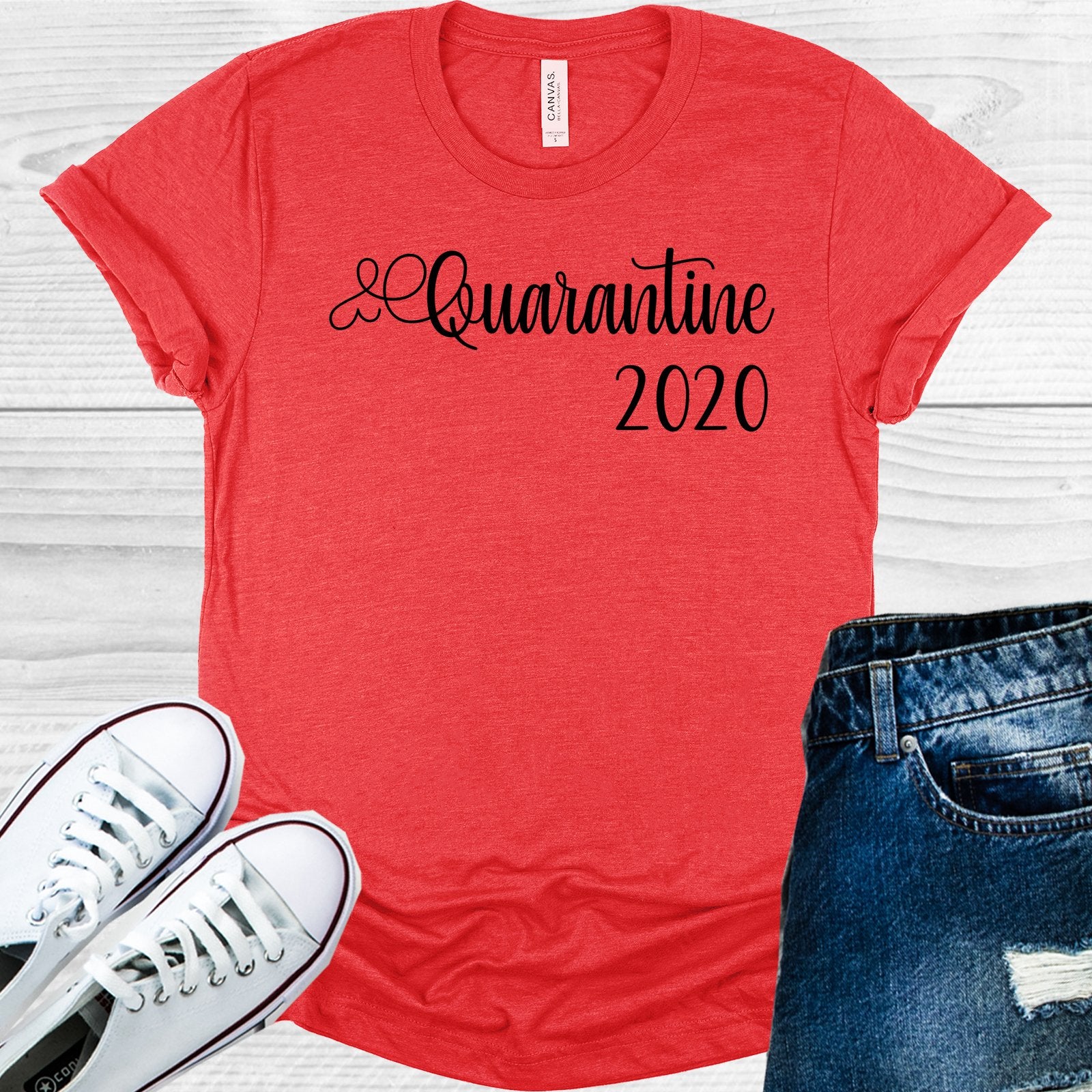 Quarantine 2020 Graphic Tee Graphic Tee