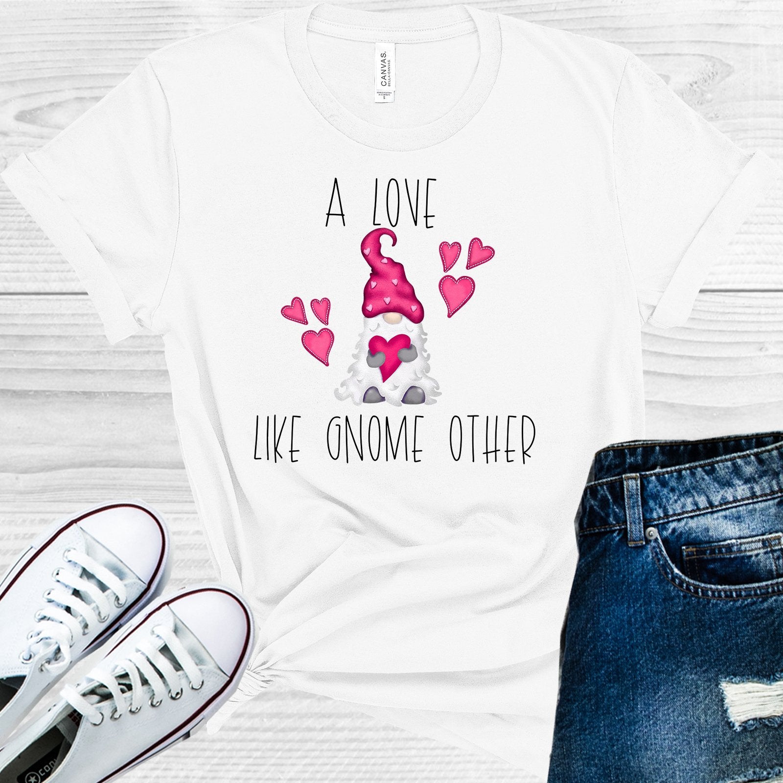 A Love Like Gnome Other Graphic Tee Graphic Tee