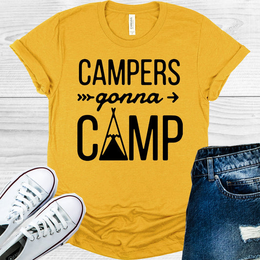 Campers Gonna Camp Graphic Tee Graphic Tee