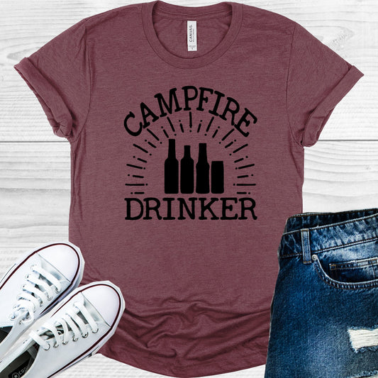 Campfire Drinker Graphic Tee Graphic Tee