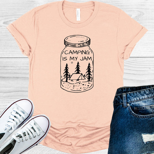 Camping Is My Jam Graphic Tee Graphic Tee