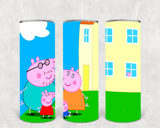 Peppa Pig 20 Oz Skinny Tumbler