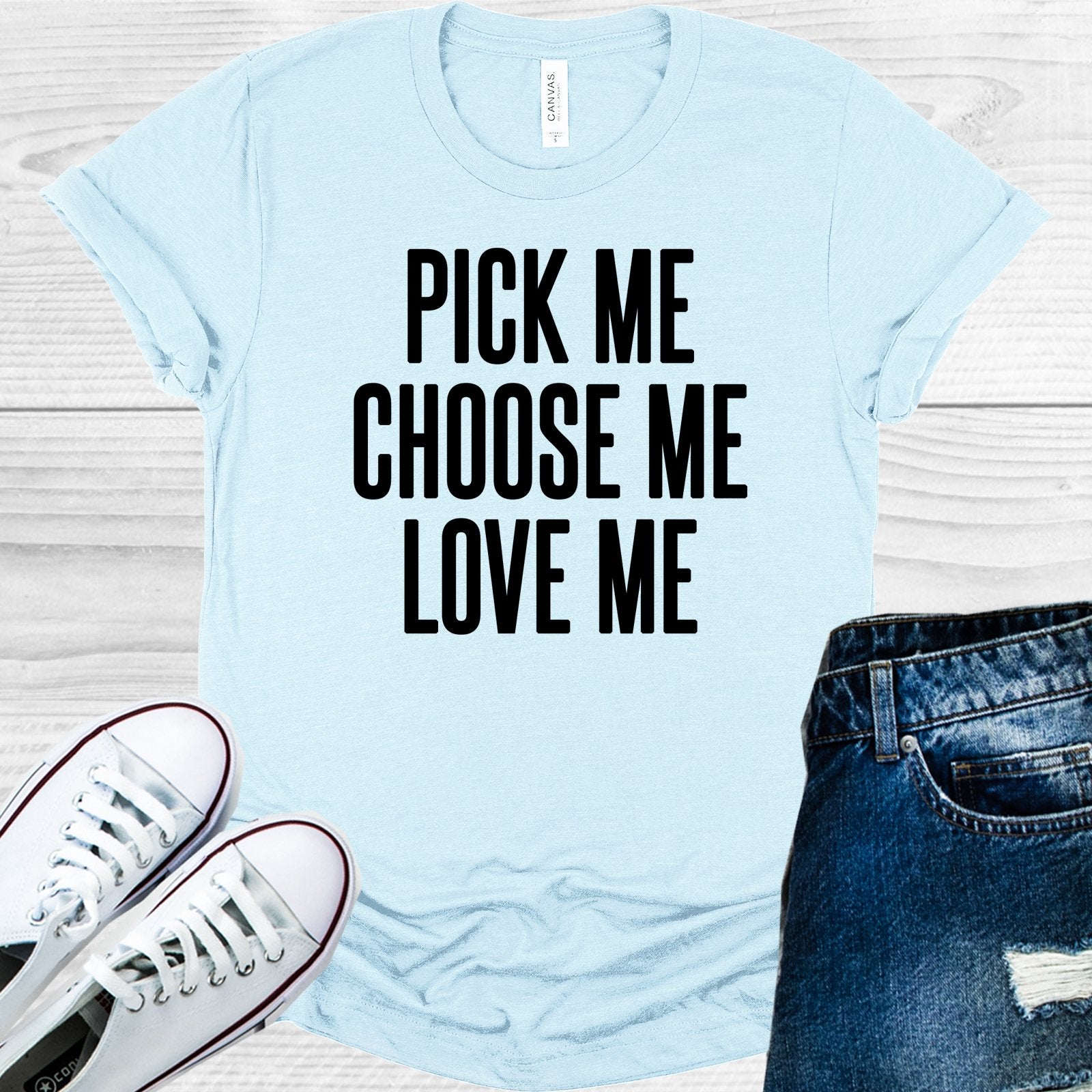 Greys Anatomy: Pick Me Choose Love Graphic Tee Graphic Tee