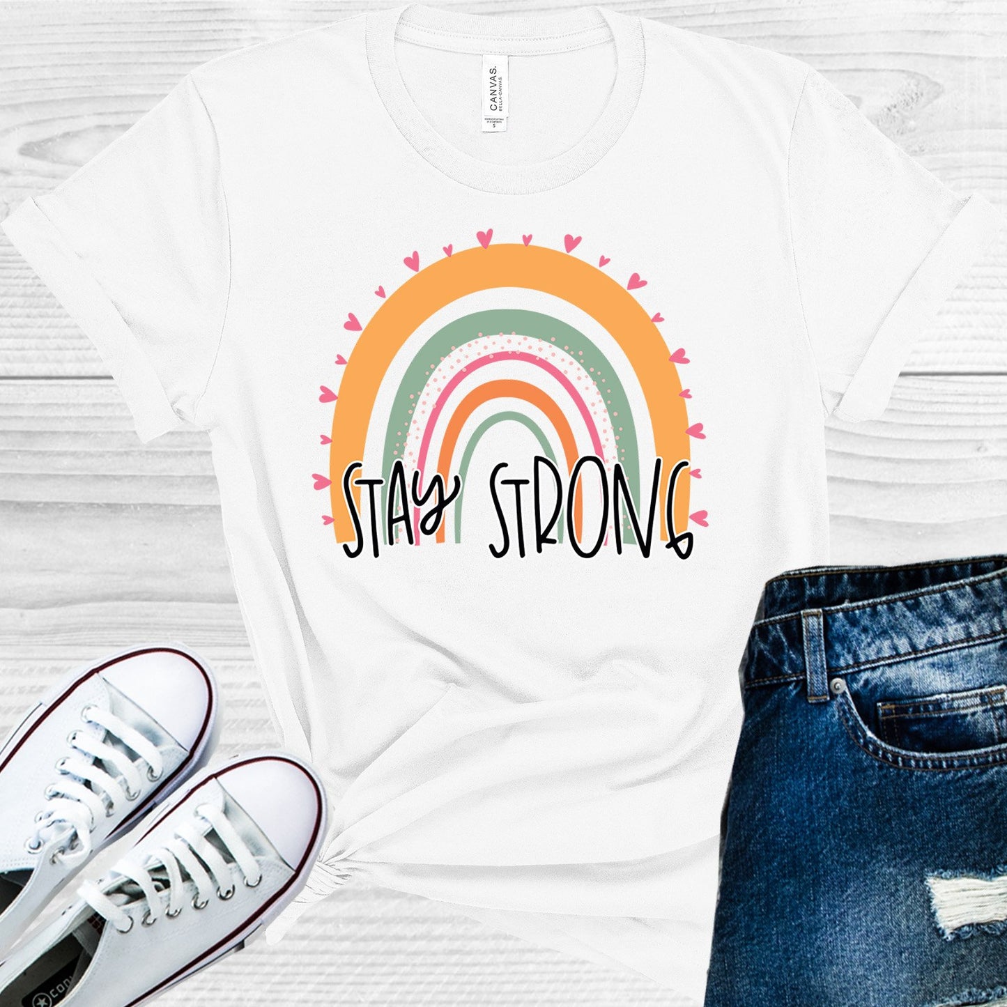Stay Strong Graphic Tee Graphic Tee