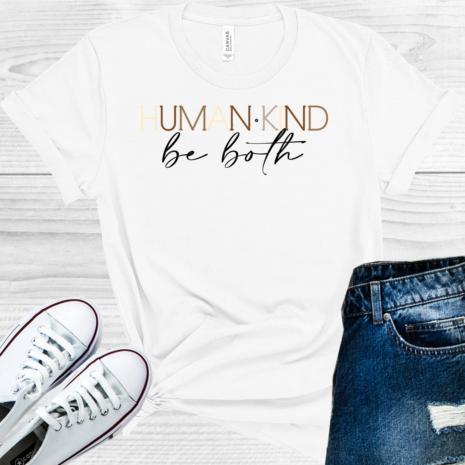 Human Kind Be Both Graphic Tee Graphic Tee