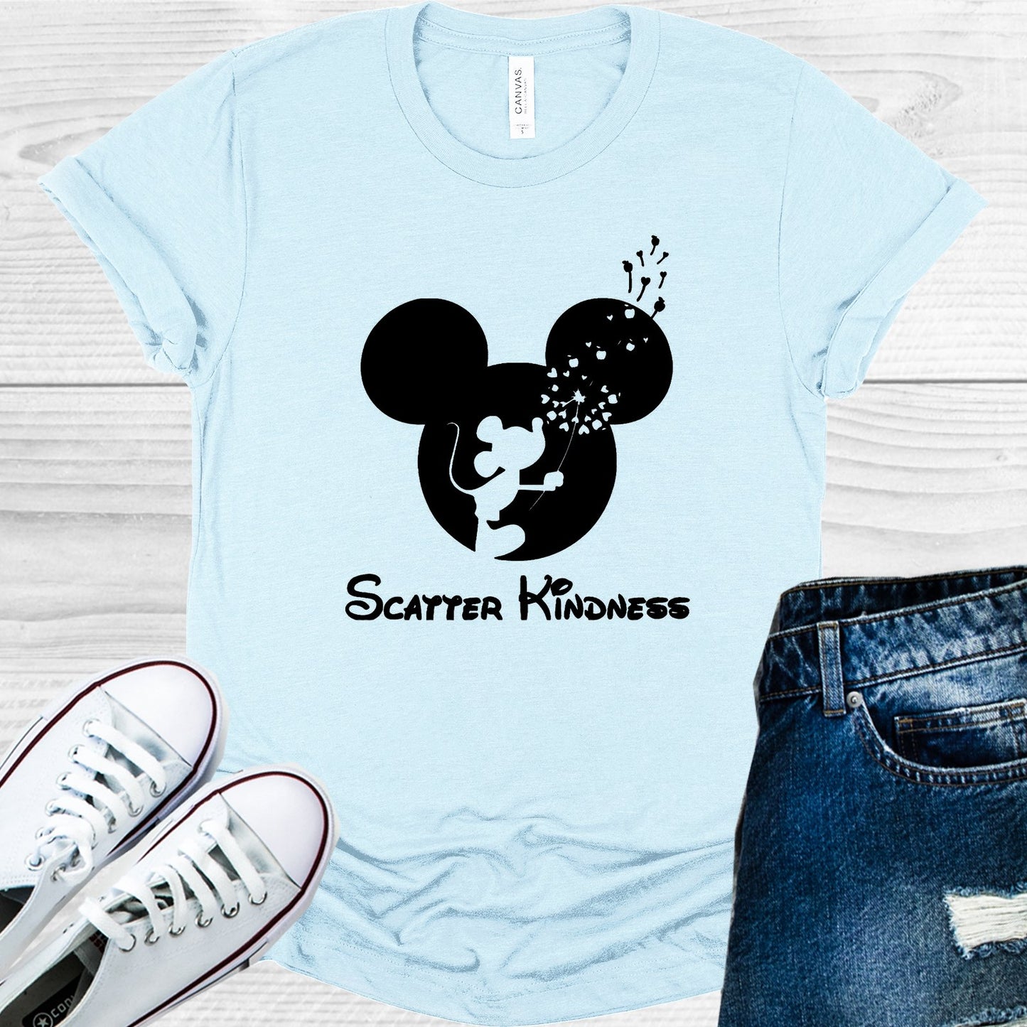 Scatter Kindness Graphic Tee Graphic Tee