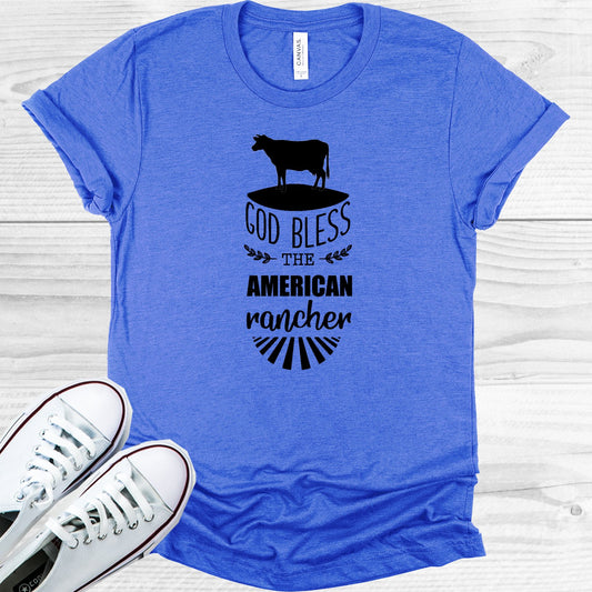 God Bless The American Rancher Graphic Tee Graphic Tee