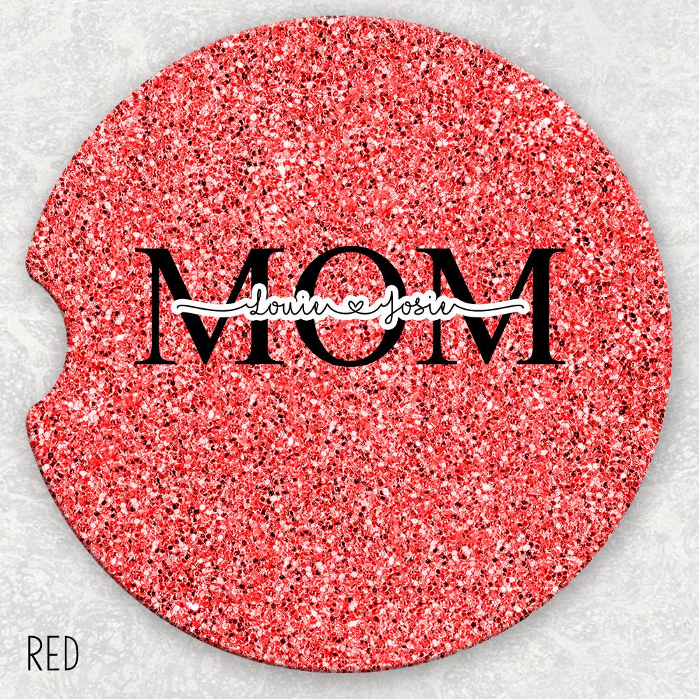 Car Coaster Set - Personalized Mom