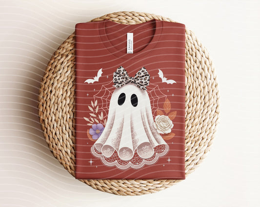 Lace Ghost Graphic Tee