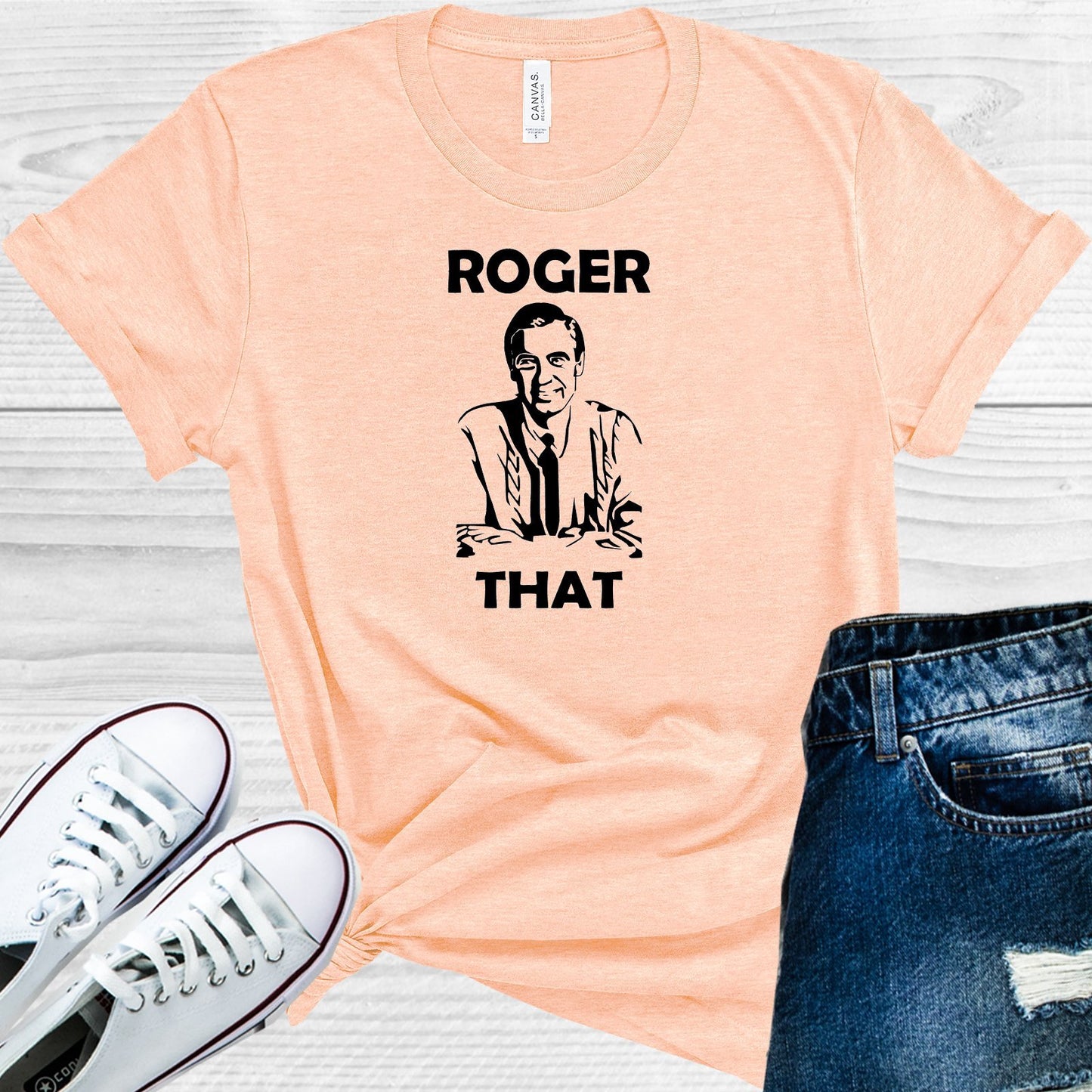 Mr. Rogers: Roger That Graphic Tee Graphic Tee
