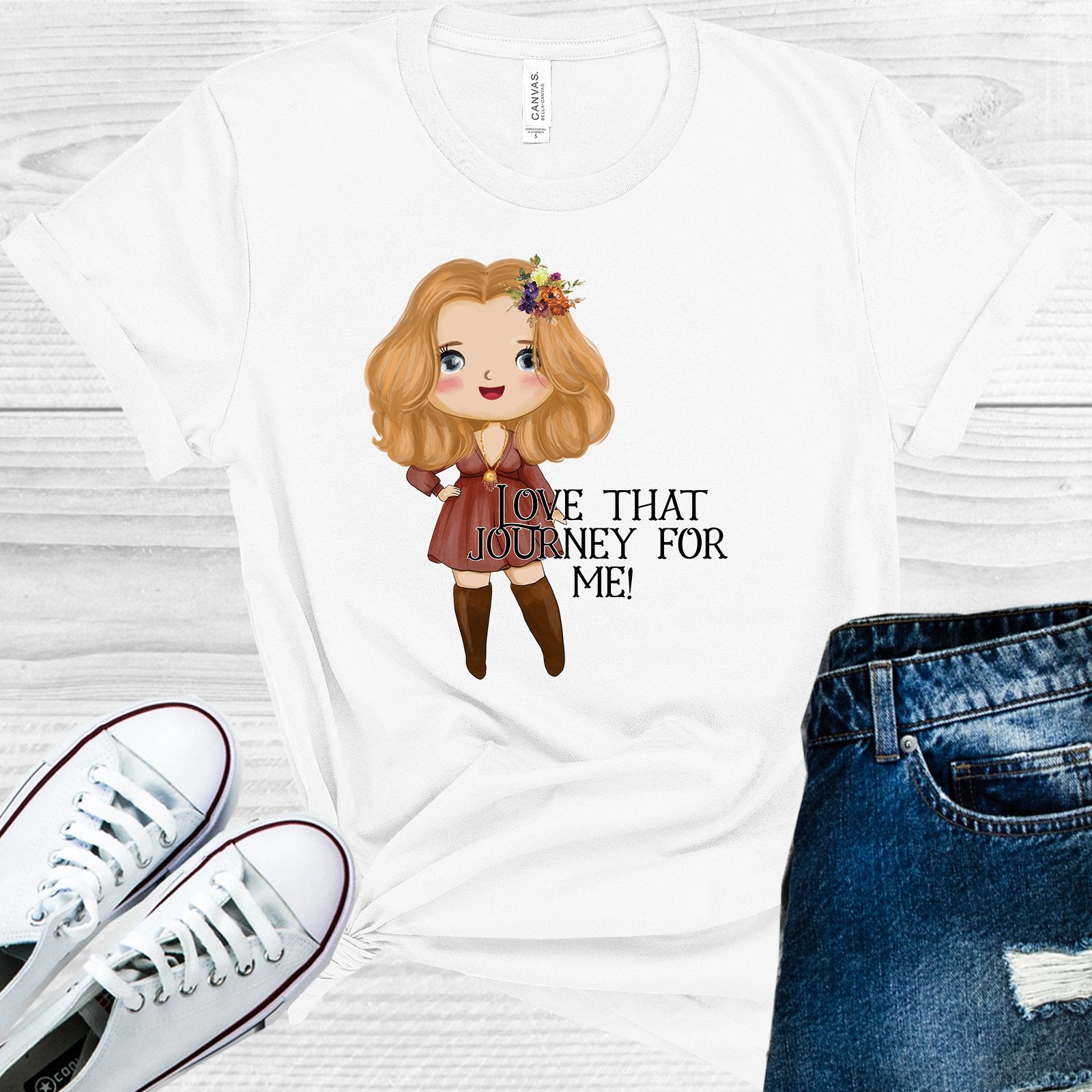 Schitts Creek Love That Journey For Me Graphic Tee Graphic Tee
