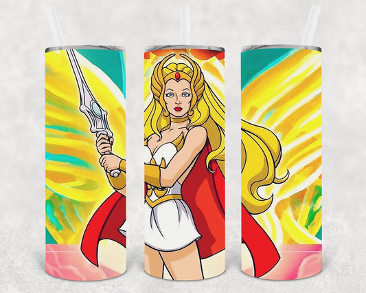 She-Ra 20 Oz Skinny Tumbler