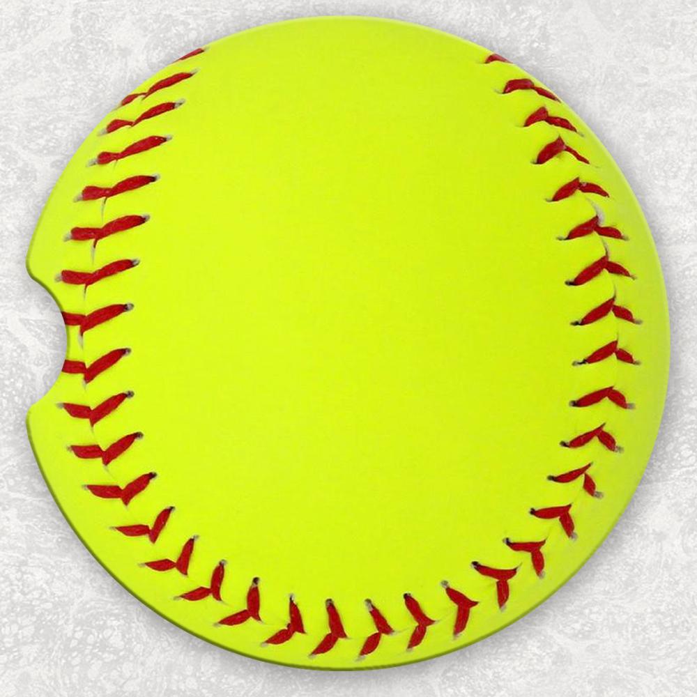 Car Coaster Set - Softball