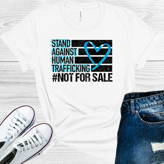 Stand Against Human Trafficking Graphic Tee Graphic Tee