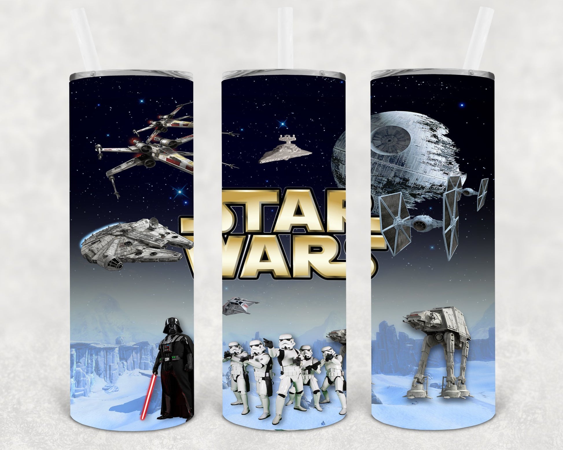 Star Wars 20 Oz Skinny Tumbler