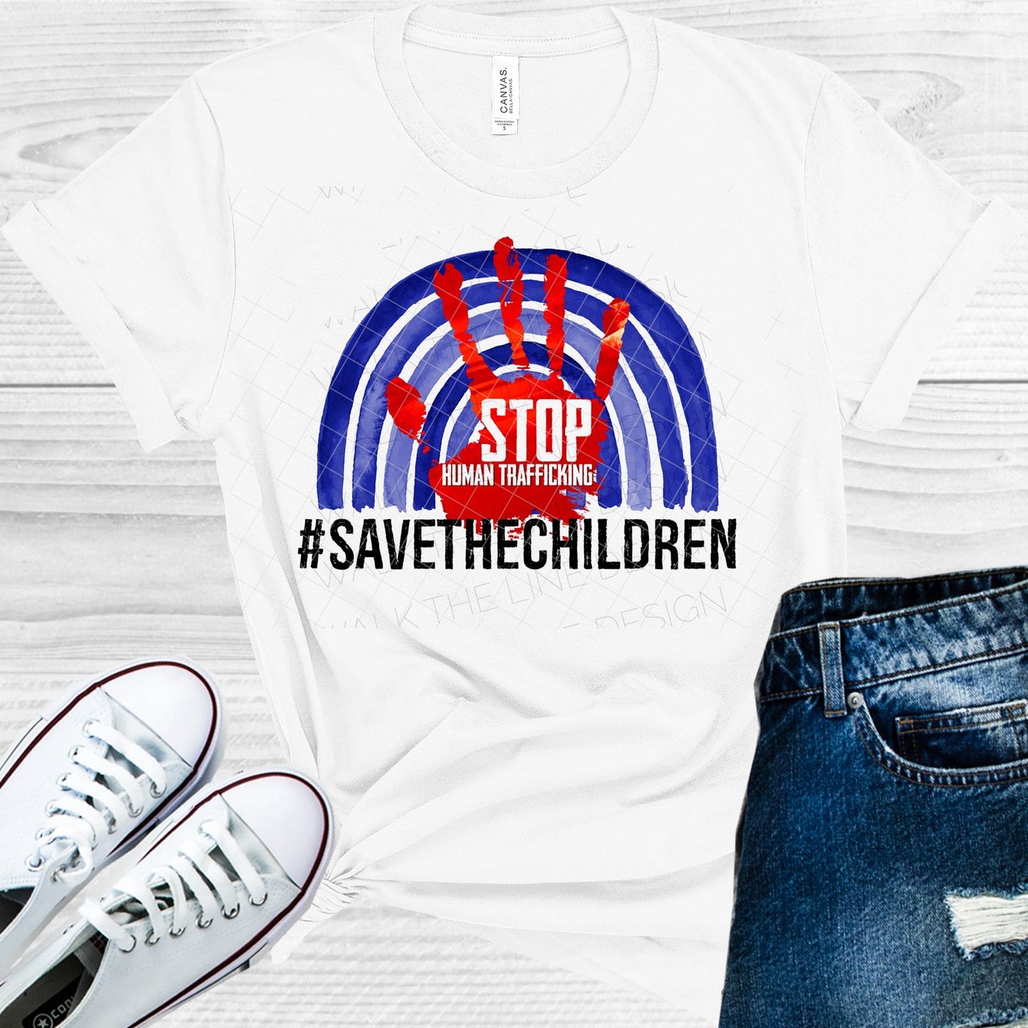 Stop Human Trafficking #savethechildren Graphic Tee Graphic Tee