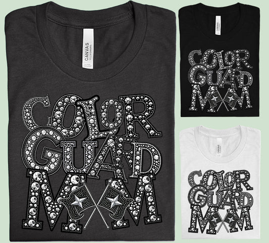 Color Guard Mom Graphic Tee