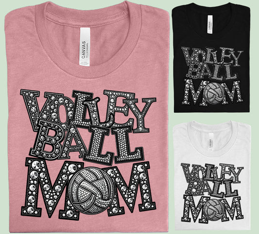 Volleyball Mom Graphic Tee