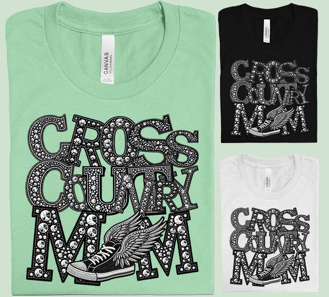 Cross Country Mom Graphic Tee