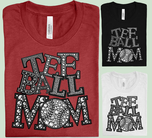 Tee Ball Mom Graphic Tee