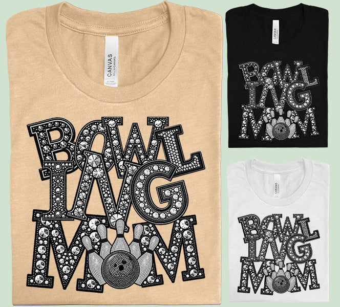 Bowling Mom Graphic Tee