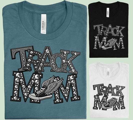 Track Mom Graphic Tee