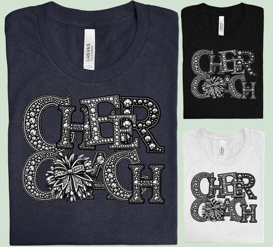 Cheer Coach Graphic Tee