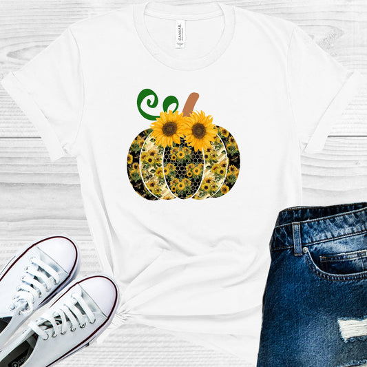Sunflower Pumpkin Graphic Tee Graphic Tee