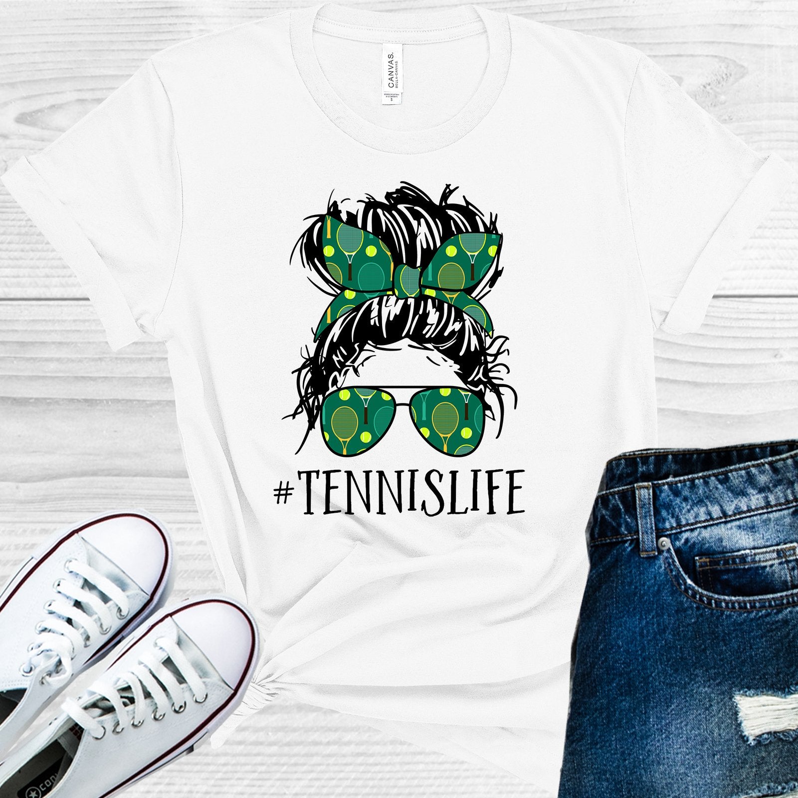 Tennis Life #tennislife Graphic Tee Graphic Tee