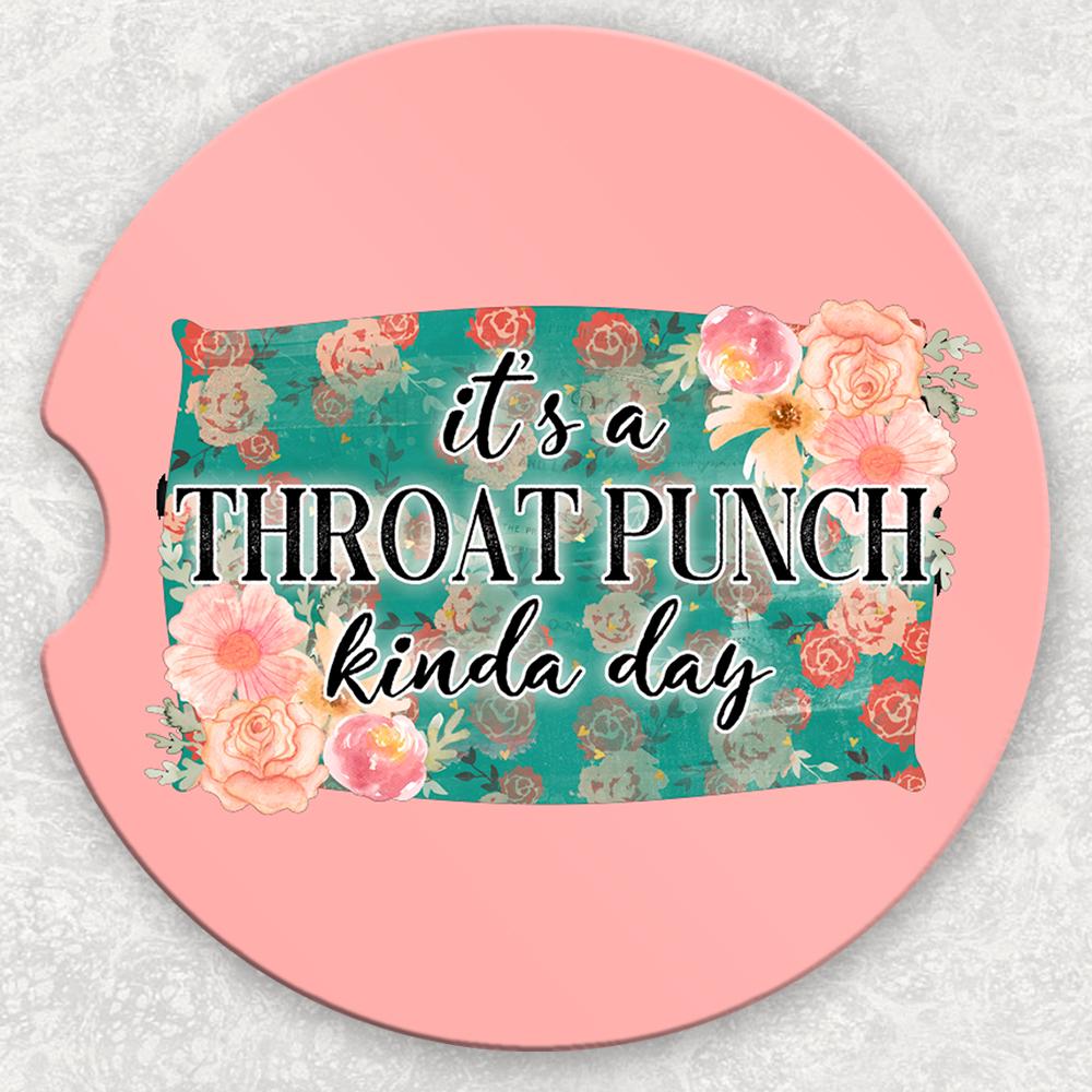 Car Coaster Set - Its A Throat Punch Kinda Day