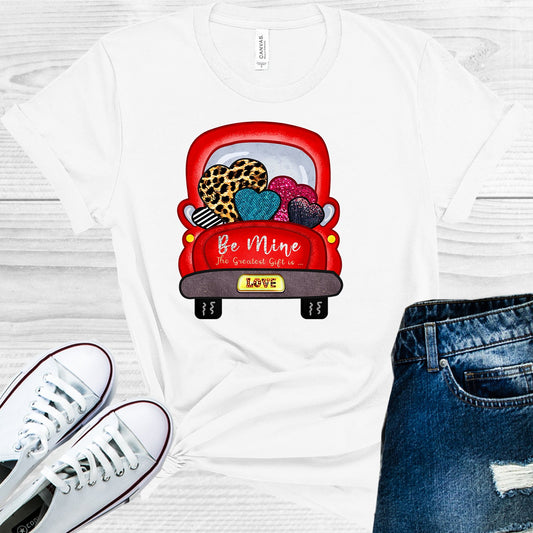 Be Mine Doodle Truck Graphic Tee Graphic Tee