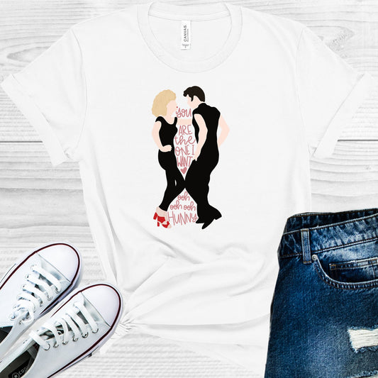 You Are The One I Want Graphic Tee Graphic Tee