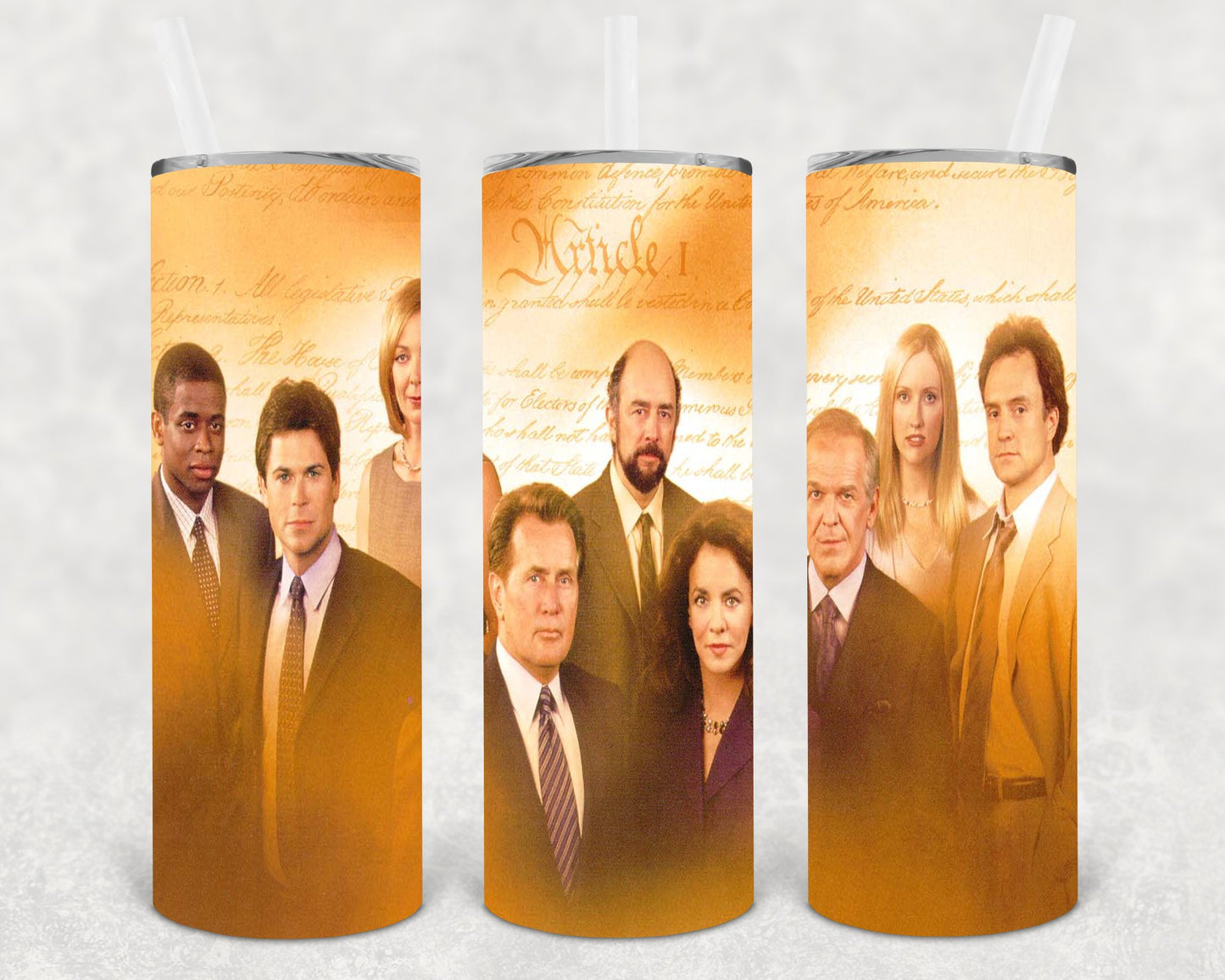 The West Wing 20 Oz Skinny Tumbler