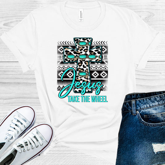 Jesus Take The Wheel Graphic Tee Graphic Tee