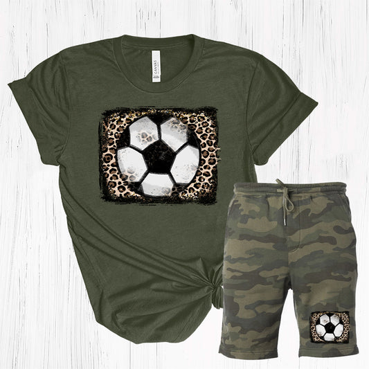 Leopard Soccer Graphic Tee