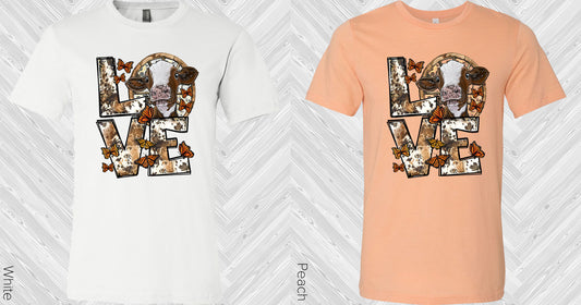 Love Cow Graphic Tee
