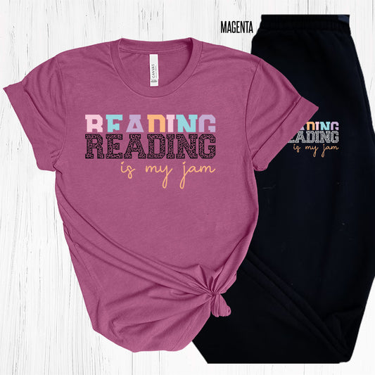 Reading is My Jam Graphic Tee