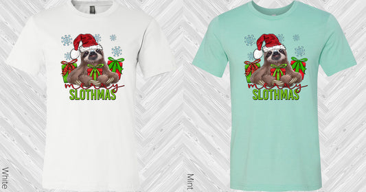 Merry Slothmas Graphic Tee