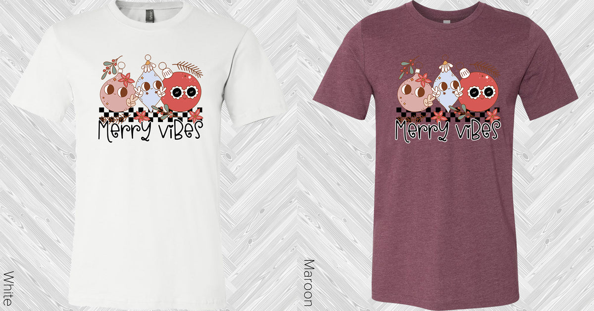 Merry Vibes Graphic Tee