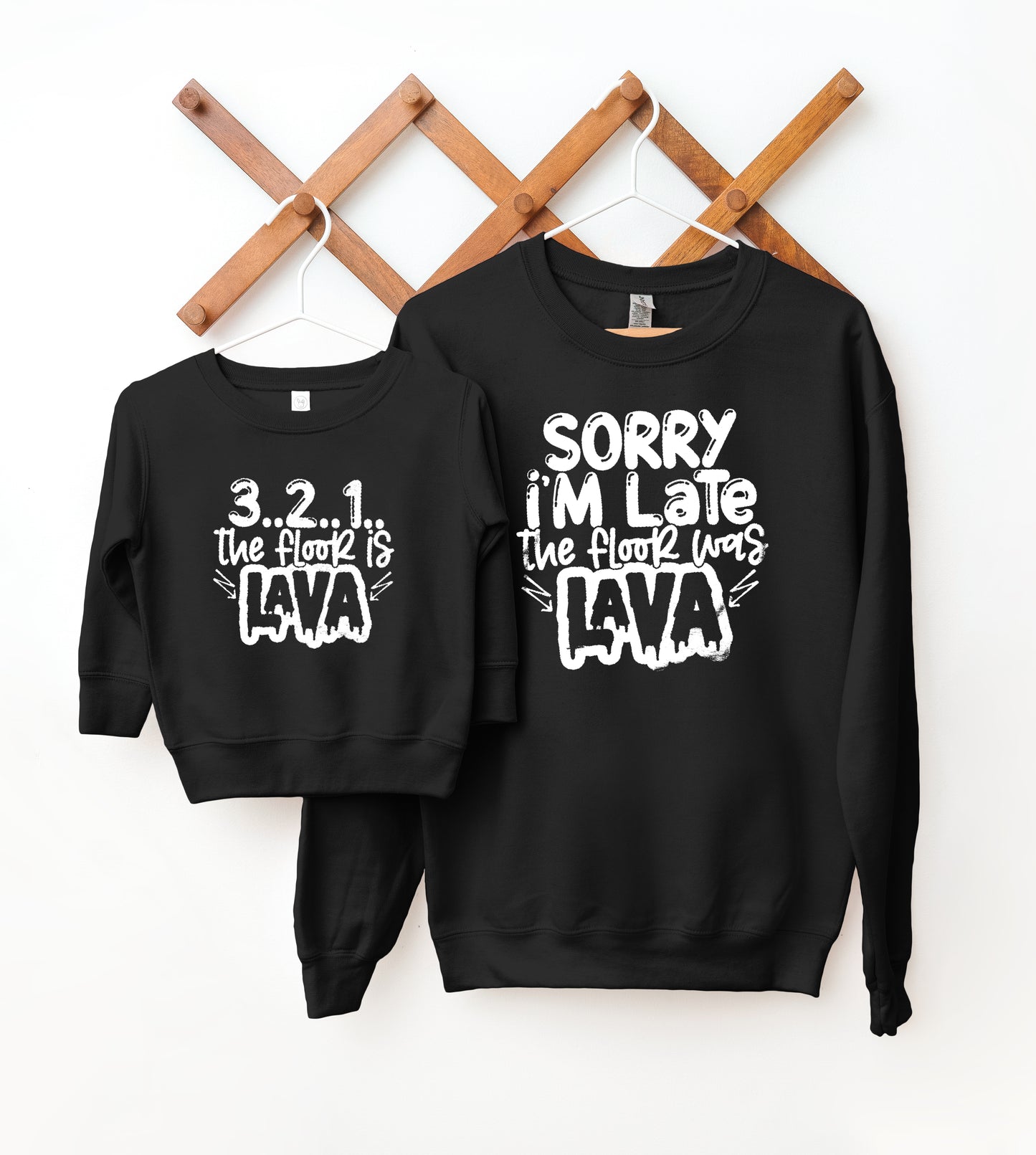 Sorry I'm Late the Floor Was Lava Graphic Tee