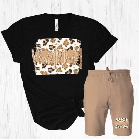 Leopard Mama Shorts